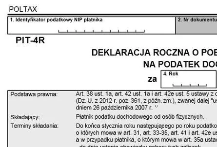 Gdzie wpisać podatek od umowy o dzieło w pit 4r? Praktyczne wskazówki dla podatników