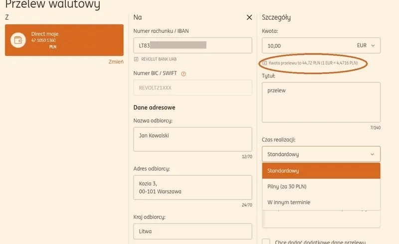 Jak łatwo i szybko wykonać przelew walutowy?