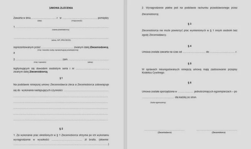 Jak obliczyć netto z kwoty 22.5 brutto przy umowie zleceniu?