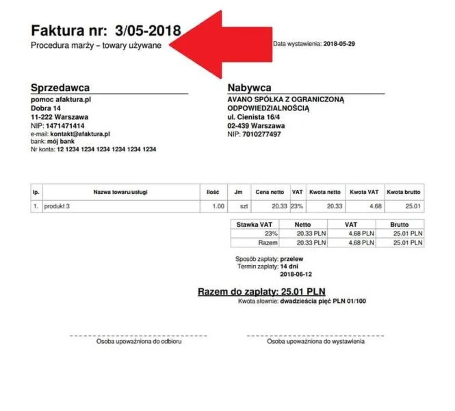 Jaki podatek od vat marża obowiązuje przy sprzedaży używanych przedmiotów?