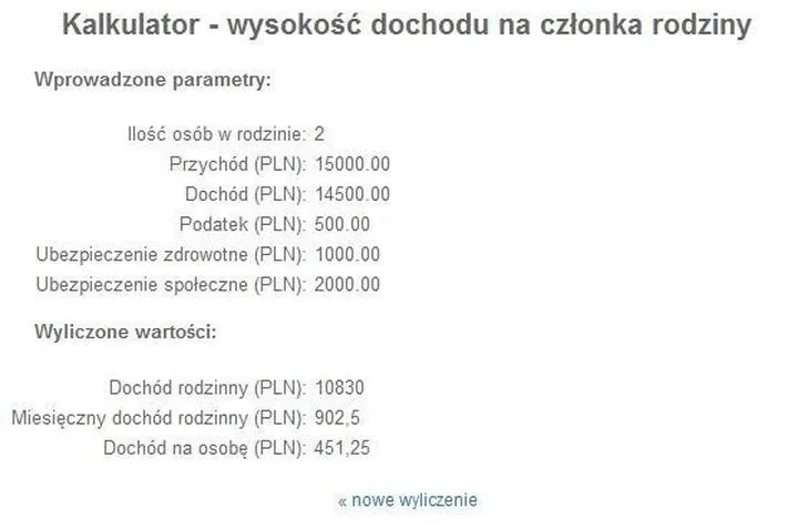 Praktyczny przewodnik: Jak obliczyć dochód do świadczeń rodzinnych?