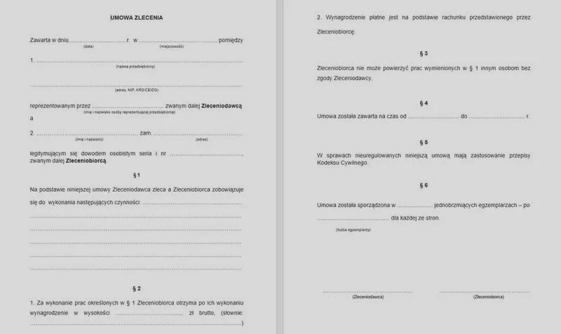 Umowa zlecenie — jak się rozliczyć krok po kroku