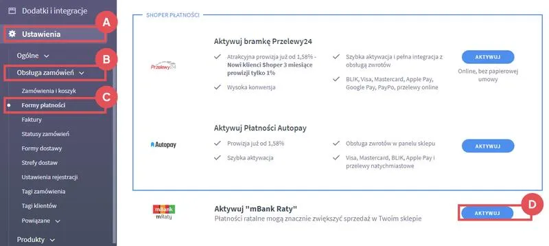 Alternatywy dla przelewów
