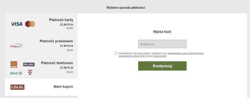 CDA i streaming