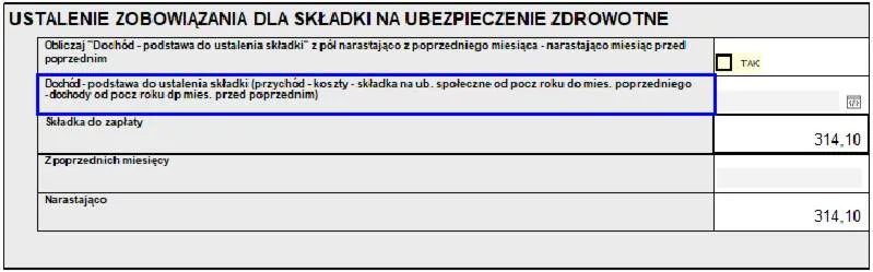 Dochód narastający