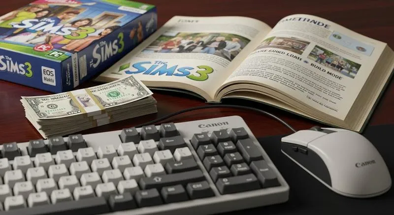 Kody na pieniądze w Sims 3