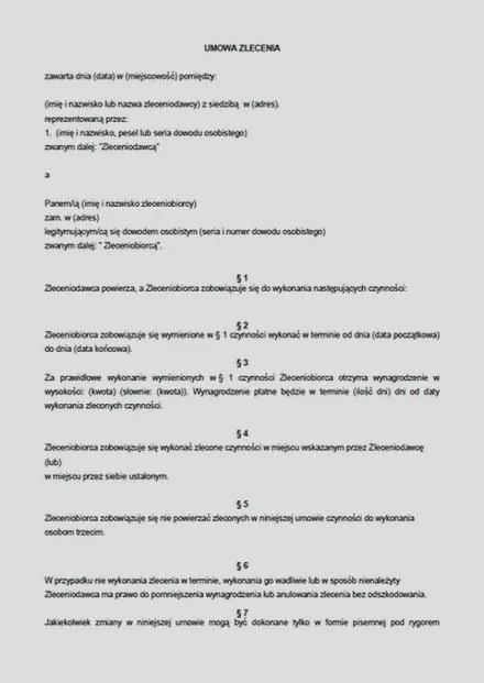 Koszty pracodawcy umowa zlecenie