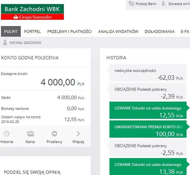 Numer konta bankowego