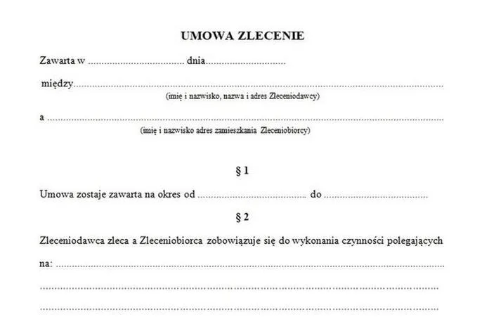 Poradnik dla zleceniobiorców
