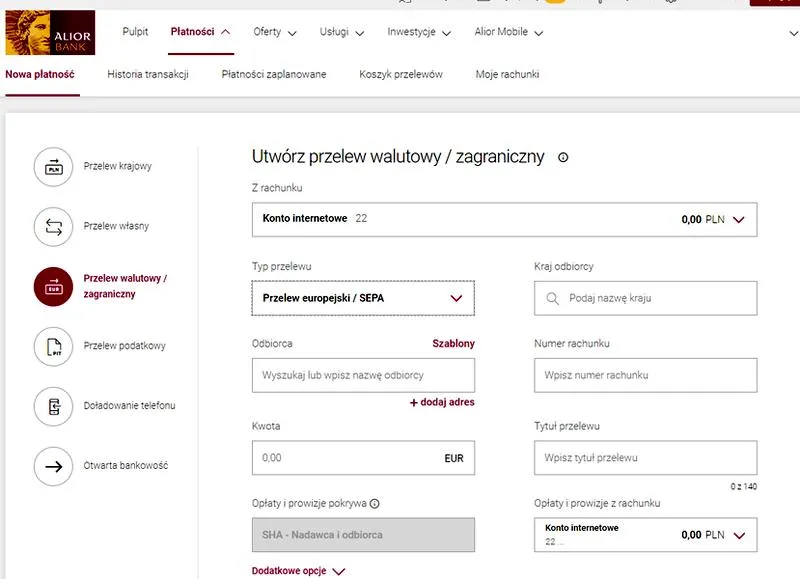 Przelewy zagraniczne czas oczekiwania