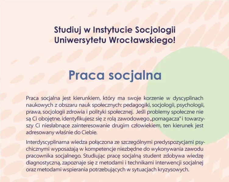 Satysfakcja z pracy socjalnej