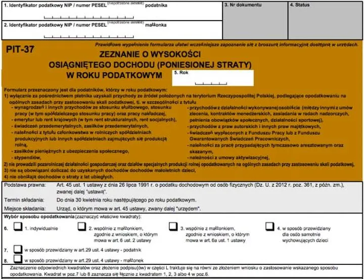 Ulg podatkowych dla bezrobotnych