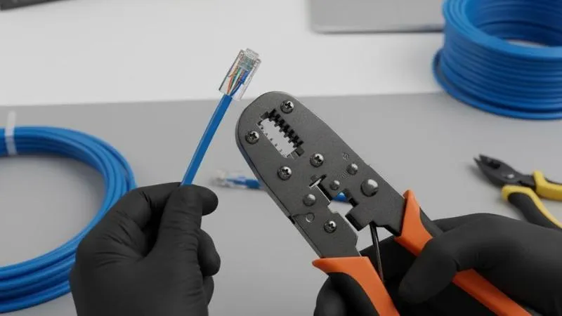 Zarabianie kabli antenowych